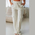'Cleo' Drawstring High Waist Pants - Celes Fashion